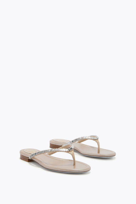SPARK NUDE THONG SANDAL 10