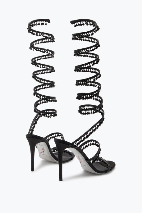 SUPER CHANDELIER BLACK SANDAL 105 SUPER CHANDELIER BLACK SANDAL 105