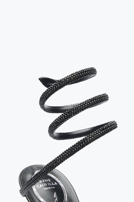 CLEO BLACK SANDAL 105