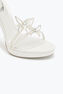 Margot Crystal White Platform Sandal 120