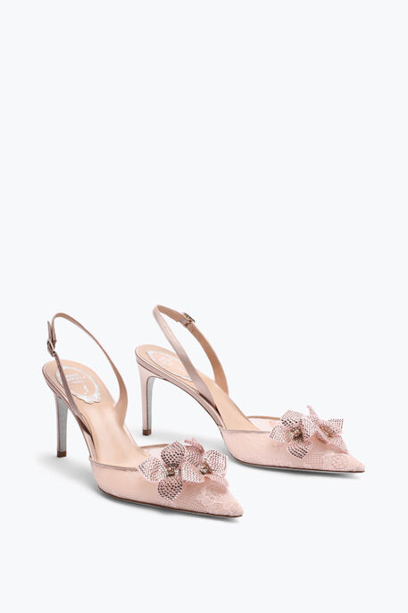 Floriane Powder Pink Slingback 80 Floriane Powder Pink Slingback 80