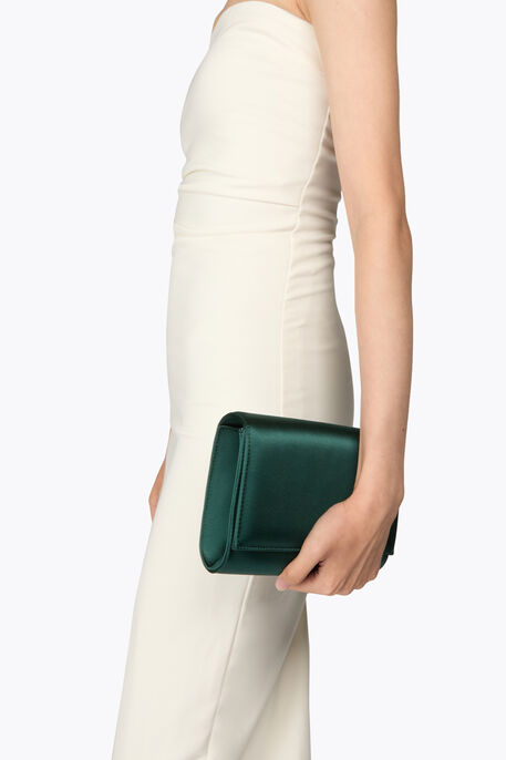 BABY FOREST GREEN CLUTCH
