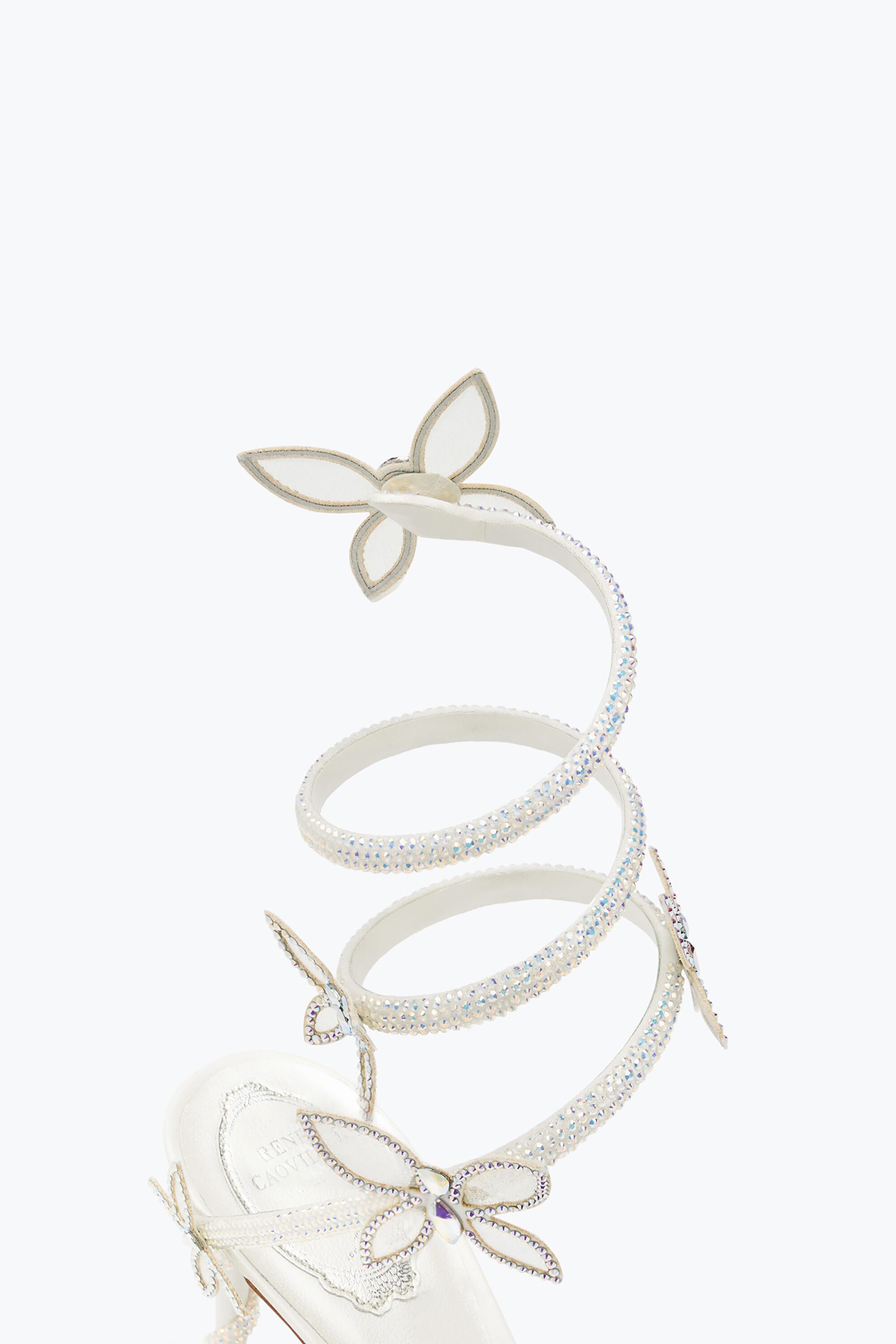 サンダル・ミュール Floriana Sandals - Rouje - Leather - White White mesh leather wedge mules | Rouje