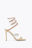 CHANDELIER GOLD SATIN/ROSE GOLD-MULTI STRASS SANDAL