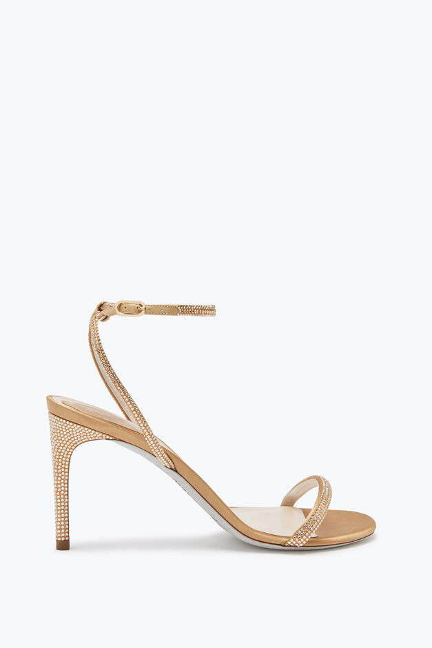 Ellabrita Crystal Beige Sandal 80