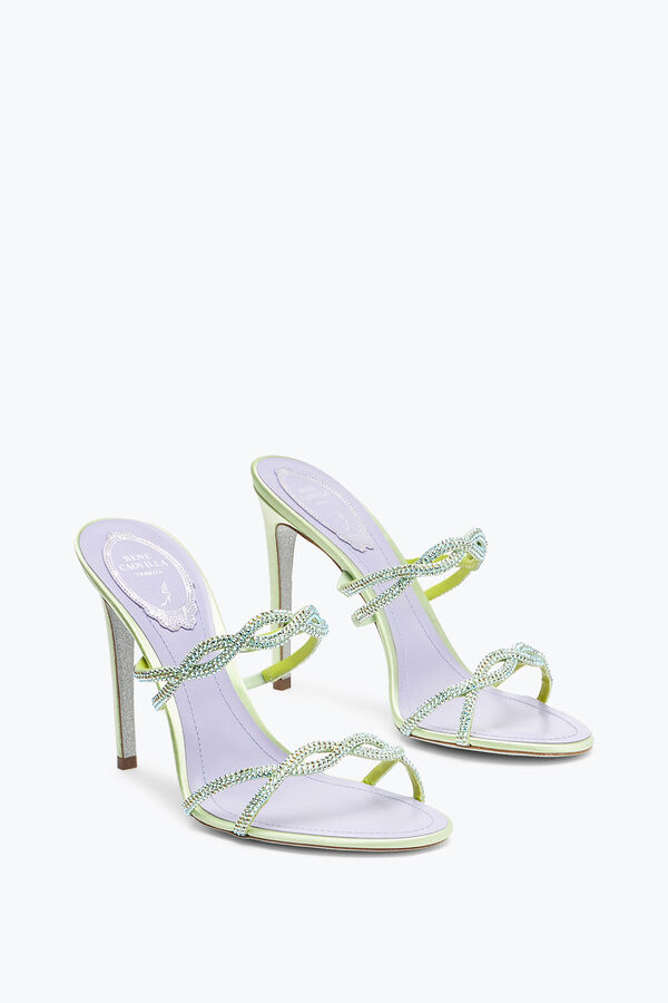 BRAID LIME SLIDER SANDAL 105