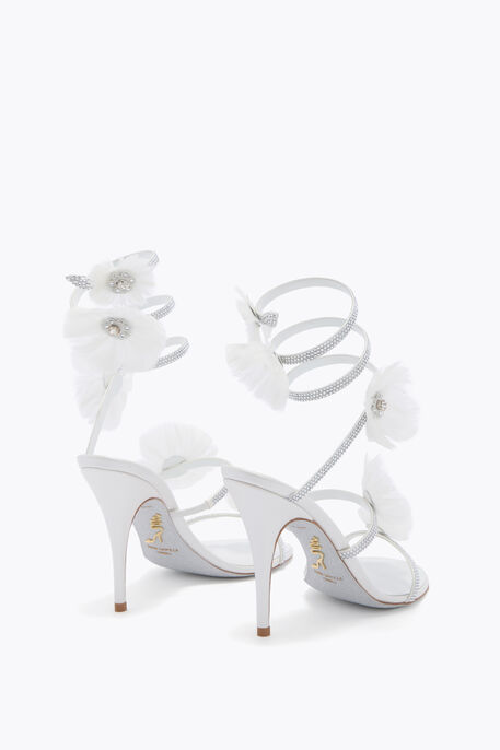JOLENE WHITE SANDAL 100