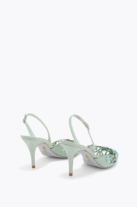 EDEN MINT GREEN SLINGBACK 80