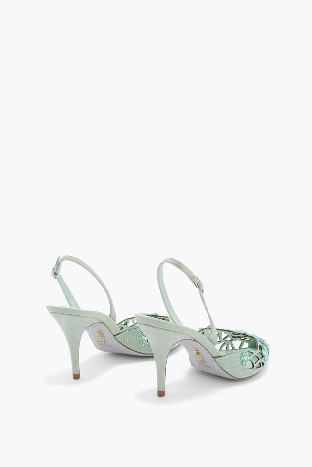 EDEN MINT GREEN SLINGBACK 80