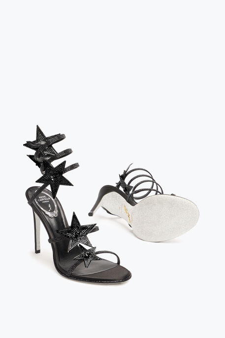 CLEO STAR BLACK SANDAL 105