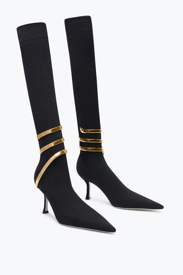 Juniper Black And Gold Soft Boot 80