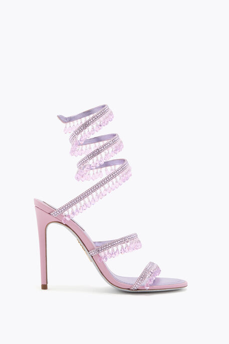 CHANDELIER METALLIC LILAC SANDAL 105