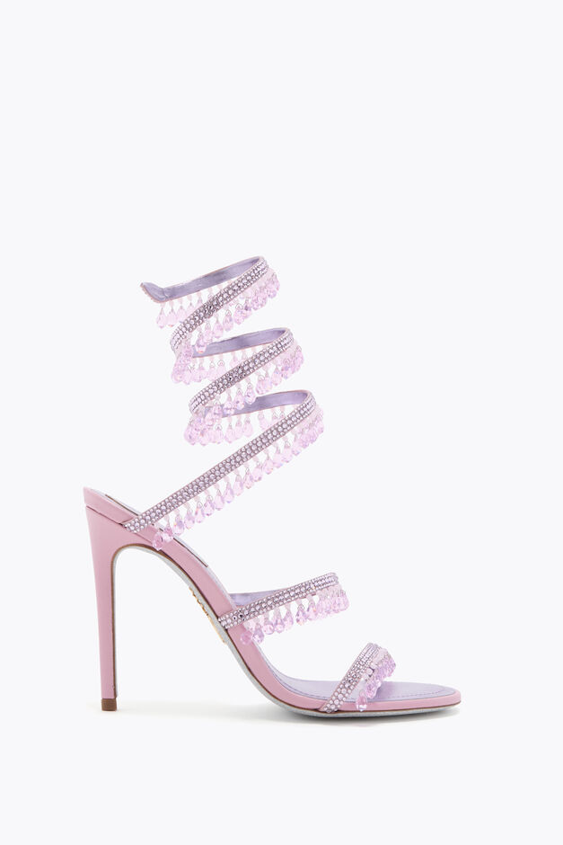 CHANDELIER METALLIC LILAC SANDAL 105