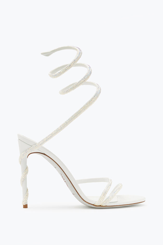 MARGOT SWAROVSKI WHITE SANDAL JEWEL MARGOT SWAROVSKI WHITE SANDAL JEWEL