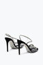 Morgana Black And Silver Sandal 105