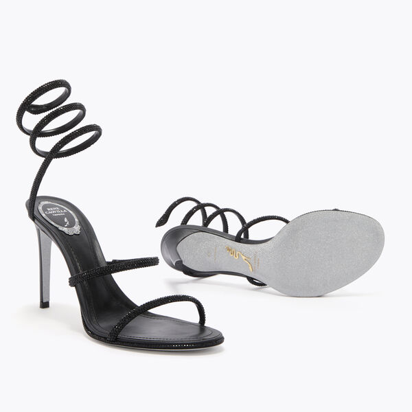 CLEO BLACK SANDAL 105