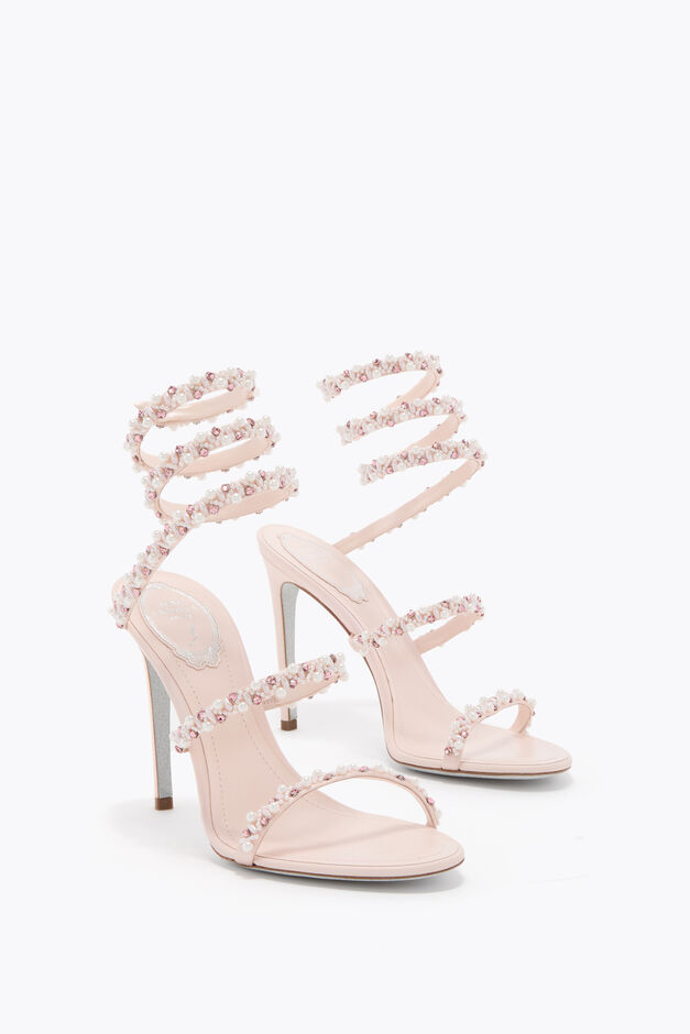GOLDEN POWDER PINK SANDAL 80