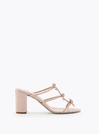 CATERINA BLUSH PINK MULE 80