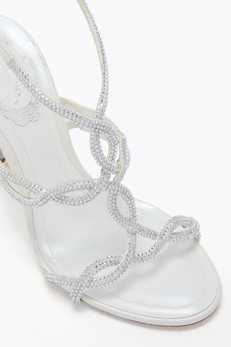 DALILAH WHITE SANDAL 105 DALILAH WHITE SANDAL 105
