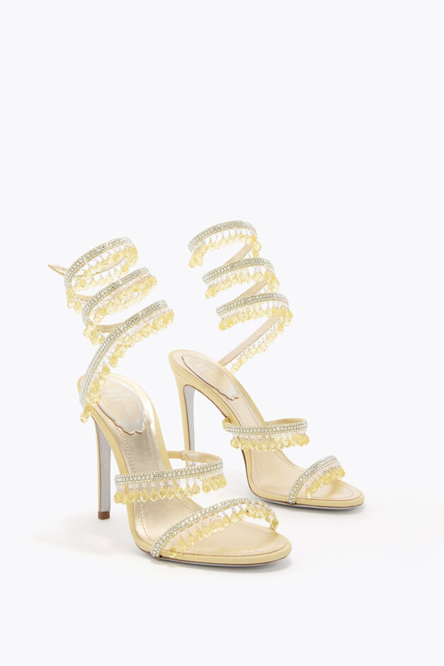 CHANDELIER LEMON YELLOW SANDAL105