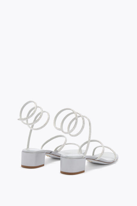 CLEO SILVER SANDAL 40