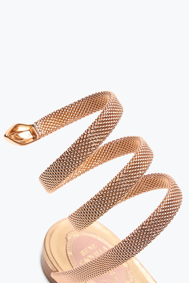 TRIGOLD CLEO THREE-TONED FLAT SANDAL 10