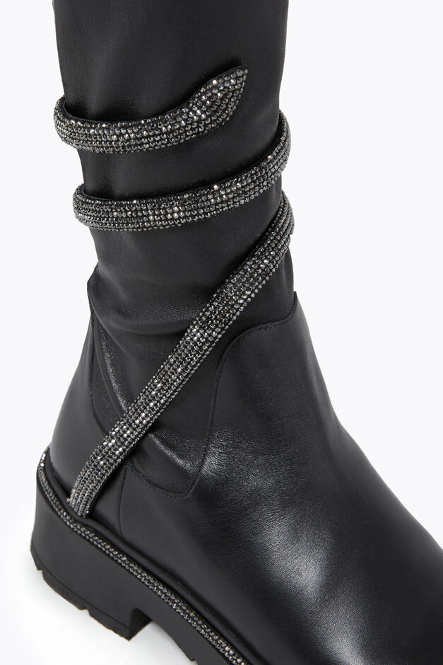 CLEO BLACK CUISSARD BOOT 50