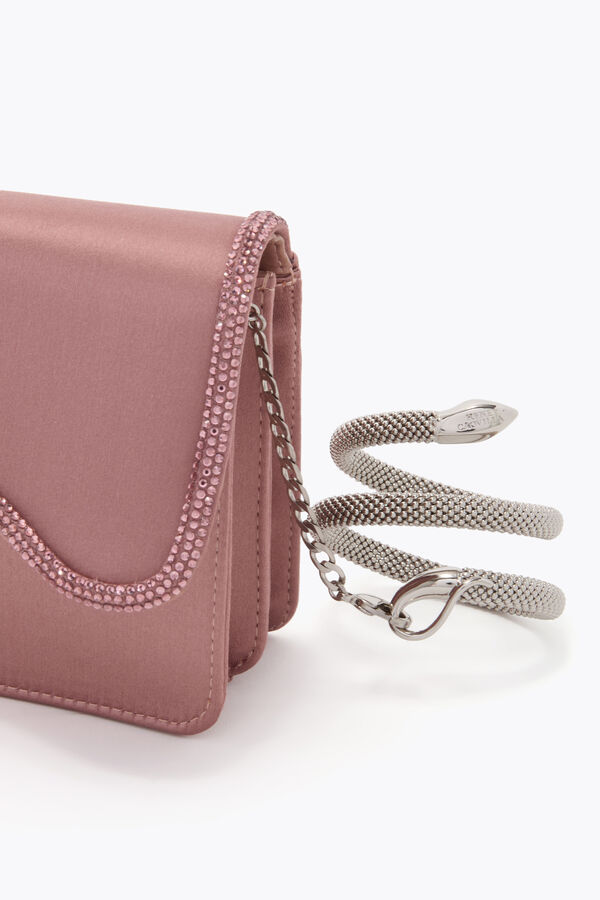 ONDA POWDER PINK CLUTCH