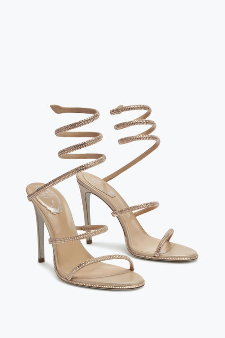 Cleo Crystal Powder Pink Sandal 105 Cleo Crystal Powder Pink Sandal 105