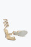 Nude Jewel Sandals Chandelier