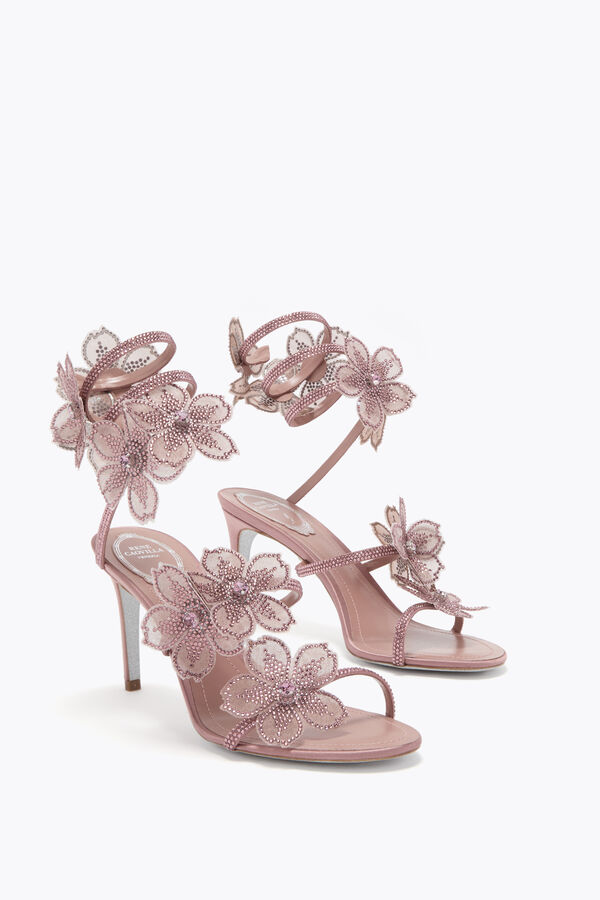 PEACH FLOWER BLUSH PINK SANDAL 80