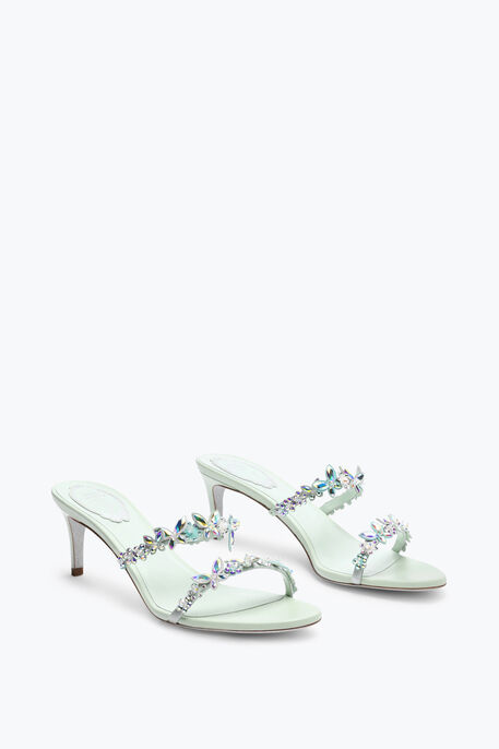 Eden Green Mint Slider Sandal 60