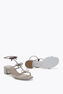 CATHERINA FOG SATIN/BLK DIAMON-G.SHADOW-JET S SANDAL