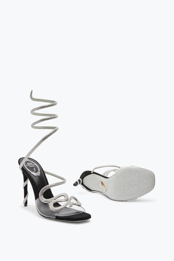 Morgana Pearl Grey Sandal 105