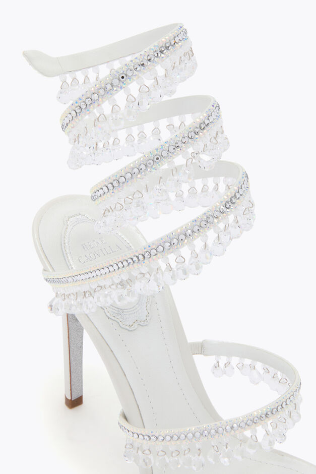 CHANDELIER WHITE SANDAL 105