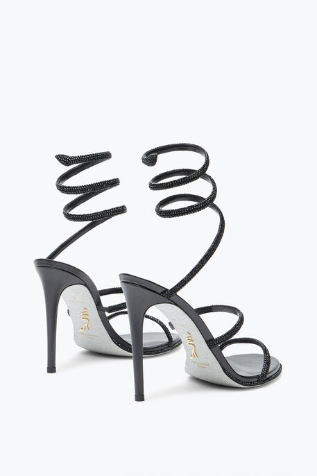 CLEO BLACK SANDAL 105