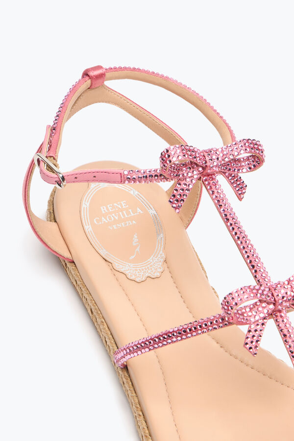 CATERINA CANDY PINK FLATFORM SANDAL 10