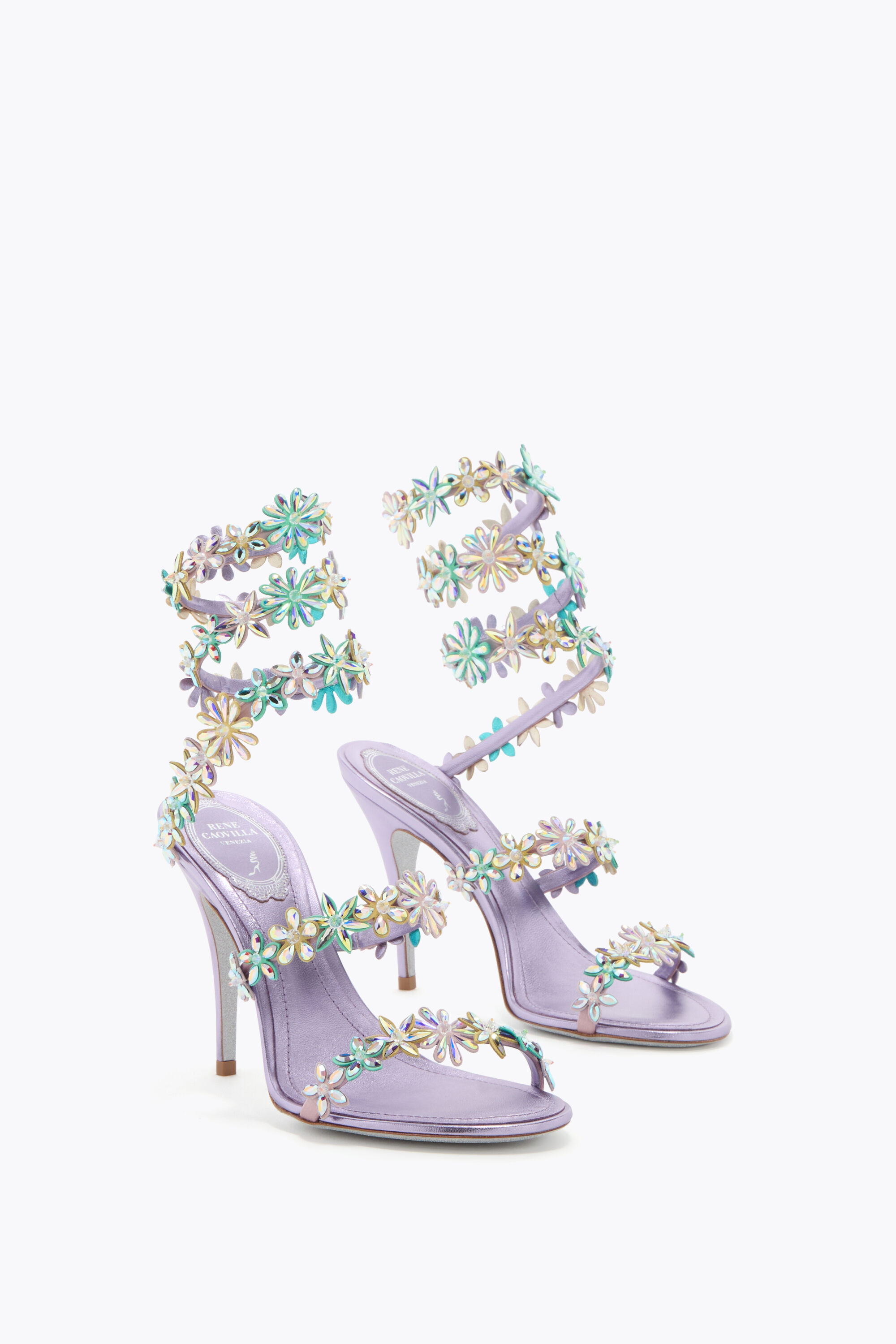 RENE CAOVILLA 34ハーフ Jeweled EDEN | Rene Caovilla®