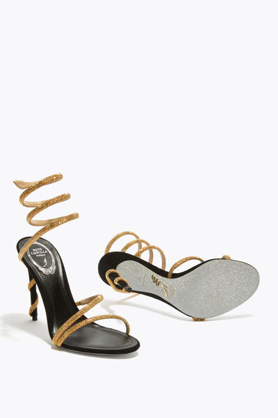 black and gold dress sandals Jeweled MARGOT SANDAL 105 _complementary_singapore-mens-black-board-shorts