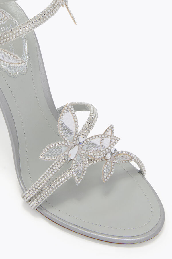 MARGOT METALLIC SILVER SANDAL 105 MARGOT METALLIC SILVER SANDAL 105