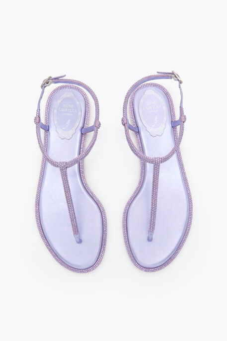 DIANA WISTERIA SANDAL WITH CRYSTALS 10