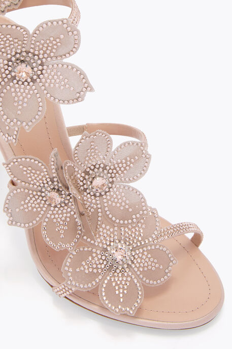 PEACH FLOWER BLUSH PINK SANDAL 105