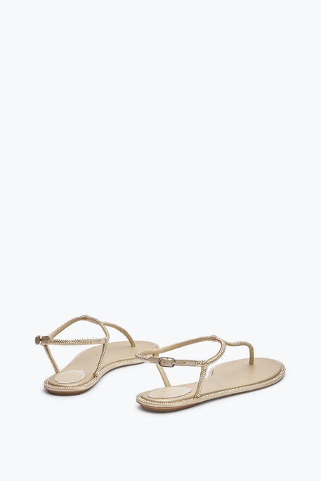 DIANA CRYSTAL BEIGE SANDAL 10