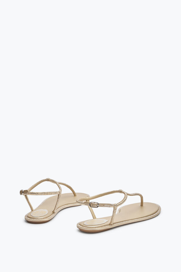 DIANA CRYSTAL BEIGE SANDAL 10