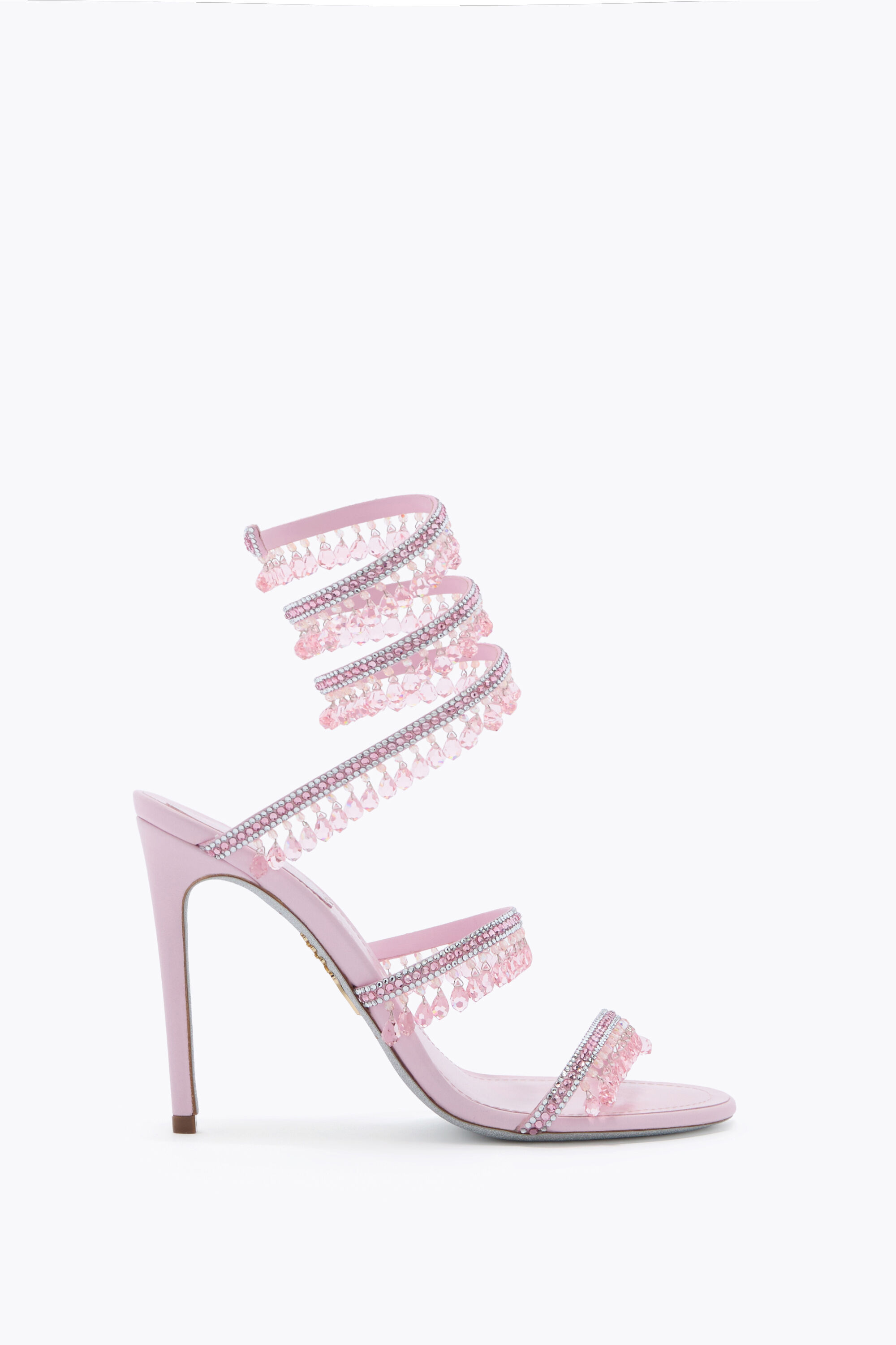 Jeweled CHANDELIER CANDY PINK SANDAL 105 | Rene Caovilla®