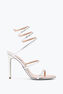 Cleo Metallic Silver Sandal 105