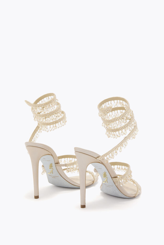 CHANDELIER CHAMPAGNE SANDAL 105