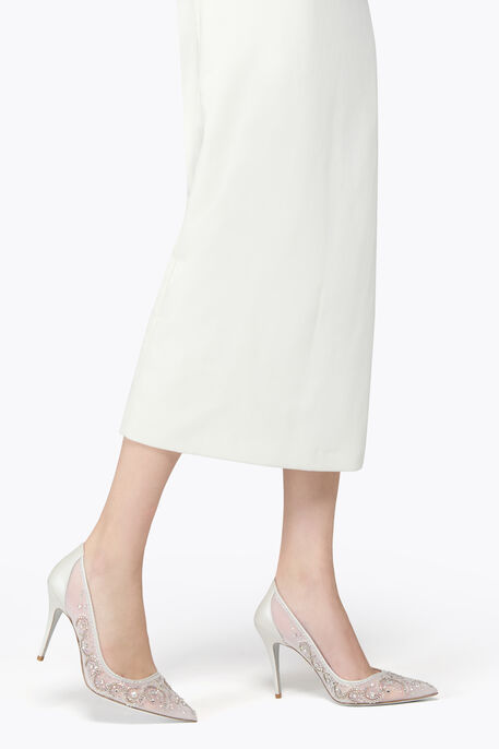 JAHANARA WHITE PUMP 100