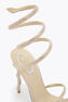 MARGOT CHAMPAGNE PLATFORM SANDAL 120