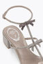 CATHERINA FOG SATIN/BLK DIAMON-G.SHADOW-JET S SANDAL